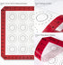 U-Taste 446ºF Heat Resistant Macaron Silicone Baking Mat, Non Stick Reusable Cookies Pastry Sheet Liner with Edge Enhancement Circle Measurement f...
